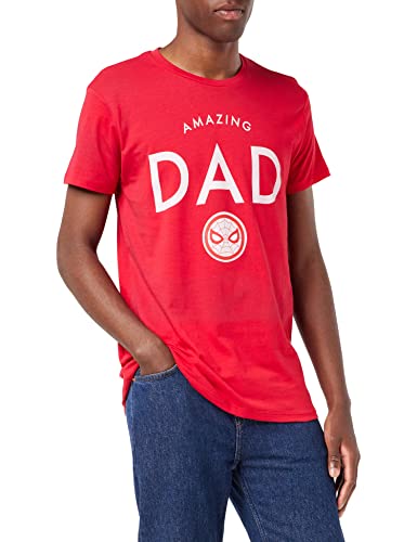 Marvel Herren Memarcots230 T-Shirt, rot, M Marvel Herren Memarcots230 T-Shirt, rot, M von Marvel