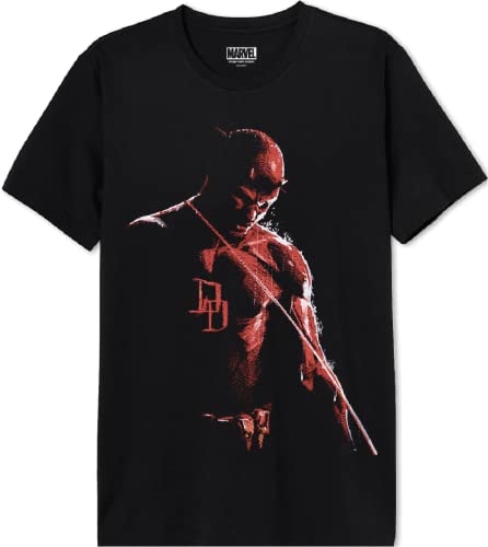 Marvel Herren Memarcots243 T-Shirt, Schwarz, XXL von Marvel