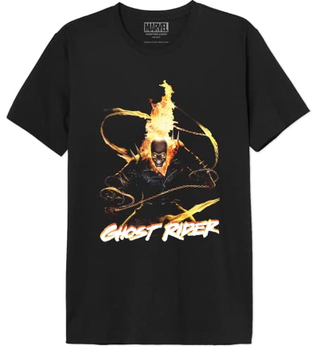 Marvel Herren Memarcots256 T-Shirt, Schwarz, 56 von Marvel