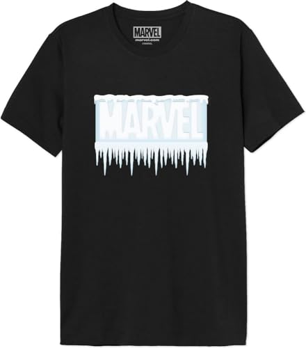 Marvel Herren Memarcots262 T-Shirt, Schwarz, M von Marvel