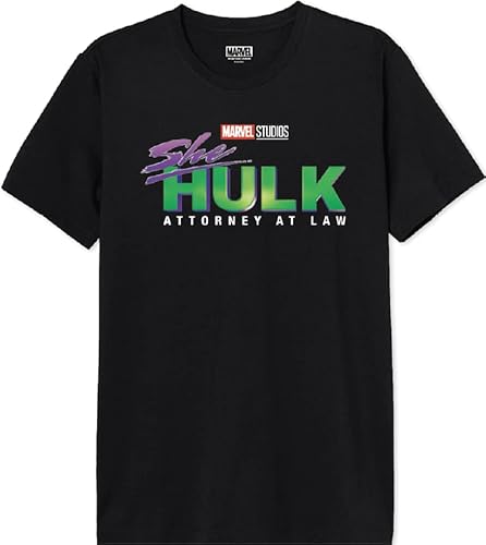 Marvel Herren Meshehuts001 T-Shirt, Schwarz, S von Marvel