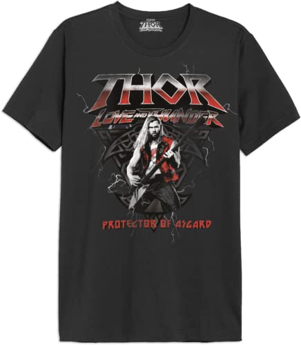 Marvel Herren Metlatmts016 T-Shirt, anthrazit, L von Marvel