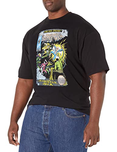 Marvel Herren Sinister6 Comic T-Shirt, schwarz, XL Groß Tall von Marvel