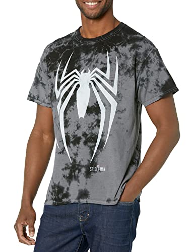 Marvel Herren Spider-Man Gamerverse T-Shirt, Schwarz/Charcoal, XX-Large von Marvel