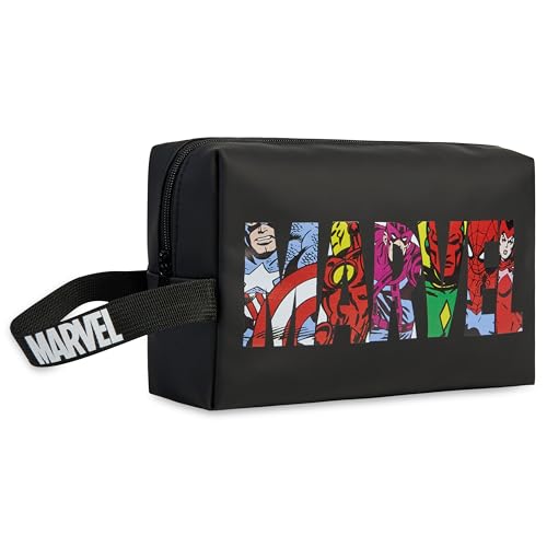 Marvel Herren Toilettasche - Hängende große Kulturbeutel und Waschtasche für Männer - Geschenke für Ihn - Toilettetasche Männer von Marvel