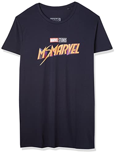 Marvel Herren uxmissmts010 T-Shirt, Marineblau, M von Marvel