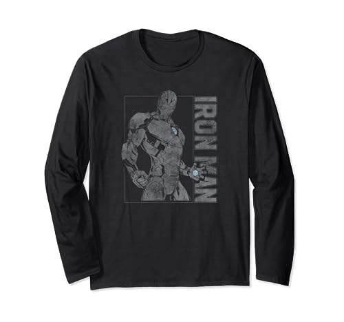 Marvel Iron Man Dark Langarmshirt von Marvel