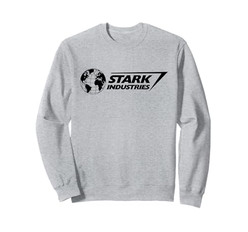 Marvel Iron Man Stark Industries Logo Black Sweatshirt von Marvel