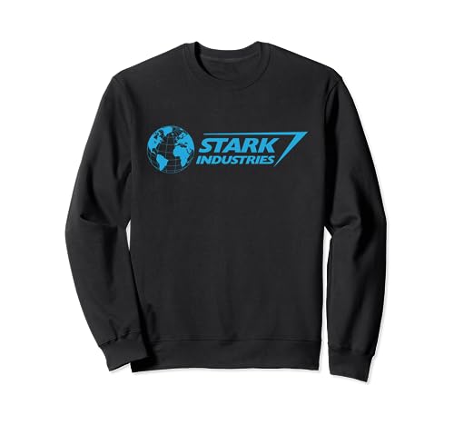 Marvel Iron Man Stark Industries Logo Blue Sweatshirt von Marvel