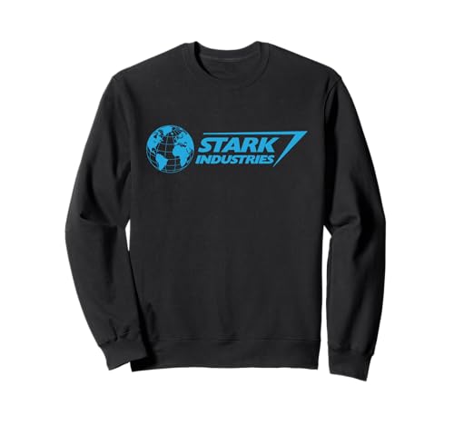 Marvel Iron Man Stark Industries Logo Blue Sweatshirt von Marvel