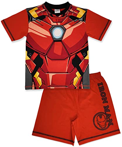 Marvel Ironman Avengers kurzer Pyjama mit leuchtender Vorderseite 2-3 Jahre von Marvel