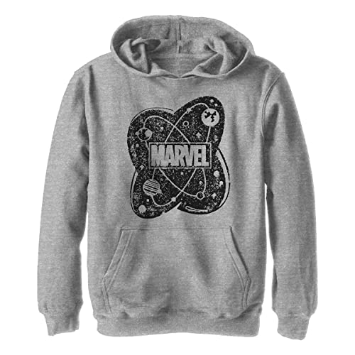 Marvel Jungen Atom Logo Kapuzenjacke Hoodie, Athletisch Heather, XL Marvel Jungen Atom Logo Kapuzenjacke Hoodie, Athletisch Heather, XL von Marvel