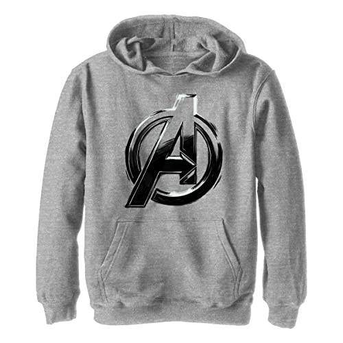 Marvel Avengers Classic - Avengers Logo Sketch YTH Hoodie Heather grey 5/6 von Marvel