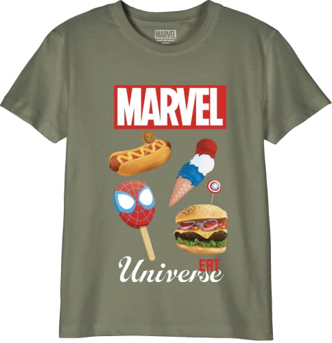 Marvel Jungen Bomarcots191 T-Shirt, kaki, 10 Jahre Marvel Jungen Bomarcots191 T-Shirt, kaki, 10 Jahre von Marvel