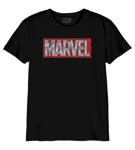 Marvel Jungen Bomarcots202 T-Shirt, Schwarz, 6 Jahre von Marvel