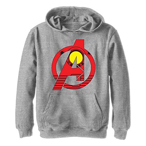 Marvel Classic - Avenger Iron Man YTH Hoodie Heather grey 5/6 von Marvel