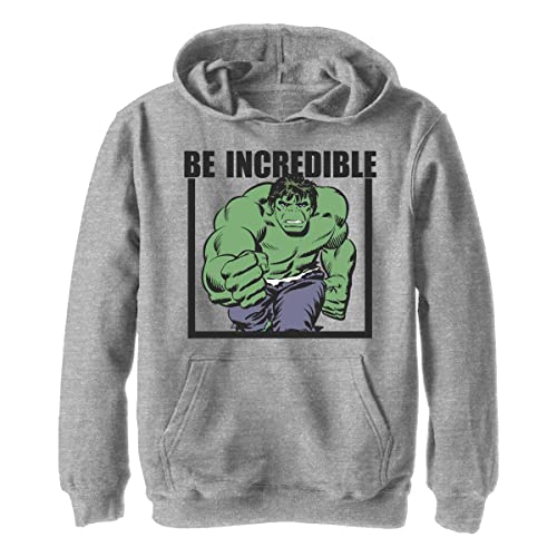 Marvel - Be Incredible YTH Hoodie Heather grey 7/8 von Marvel