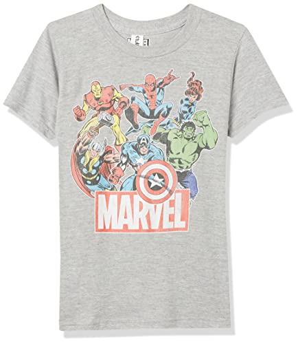 Marvel (Character Specific) - Heroes of Today YTH Crew neck Heather grey 104 von Marvel