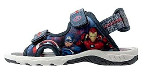 Marvel Jungen Spiderman Avengers Sandalen Größe 36-35, blau, 25 EU von Marvel