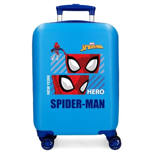 Marvel Jungen Spiderman Hero Gepäck- Kindergepäck, Blau, 33 x 50 x 20 cm Marvel Jungen Spiderman Hero Gepäck- Kindergepäck, Blau, 33 x 50 x 20 cm von Marvel