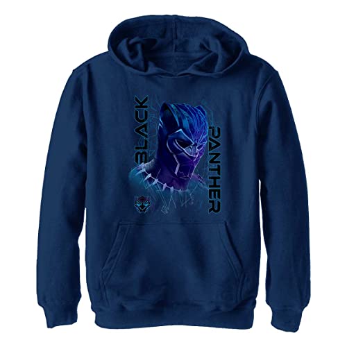 Marvel Jungen Ultra Panther Hoodie, Heather Navy, M von Marvel