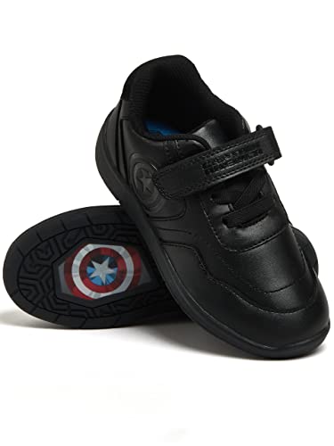 Marvel Kinder Schuhe Captain America Schwarz 26 von Marvel