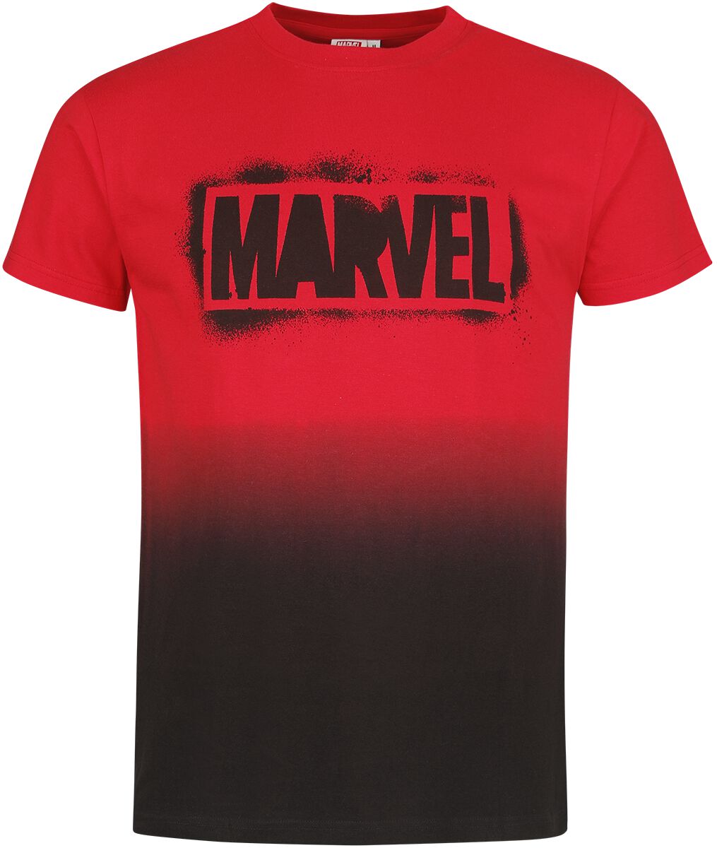 Marvel Logo T-Shirt multicolor in S von Marvel