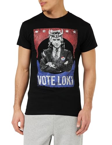Marvel MELOKIMTS032 T-Shirt, Schwarz, S Marvel MELOKIMTS032 T-Shirt, Schwarz, S von Marvel