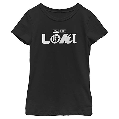 Marvel Loki - Loki Logo Kids Crew neck Black 116 von Fifth Sun