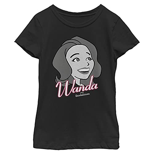 Marvel - Wanda Smiles Kids Crew neck Black 116 von Marvel