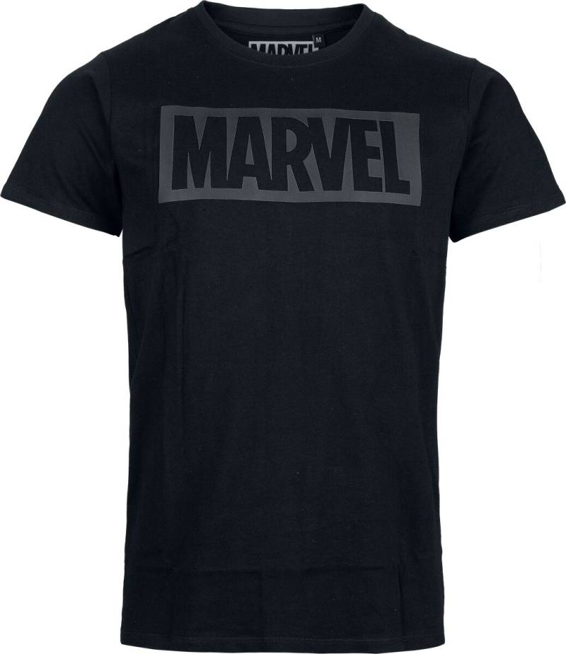 Marvel Marvel - Logo T-Shirt schwarz in S von Marvel