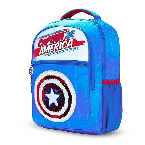 Marvel Rucksack Kinder Avengers Kinderrucksack Jungen und Mädchen(Blau) von Marvel