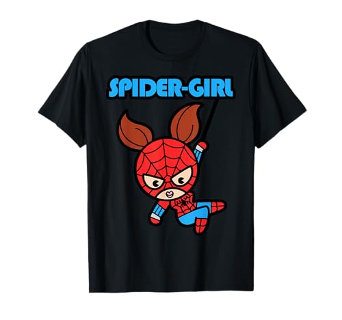 Marvel Spider-Girl Swinging Cute Kawaii T-Shirt von Marvel