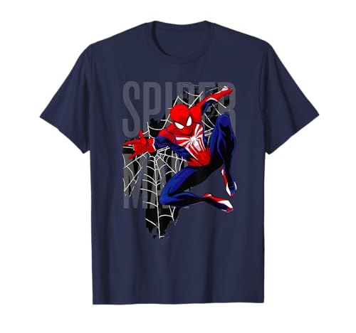 Marvel Spider-Man 2 Gamerverse Web Swing T-Shirt von Marvel