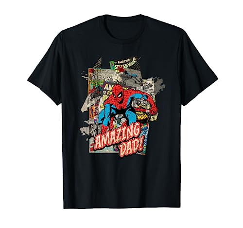 Marvel Spider-Man Amazing Dad Father's Day T-Shirt von Marvel