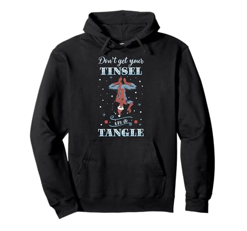 Marvel Spider-Man Christmas Don't Get Tinsel in a Tangle Pullover Hoodie von Marvel