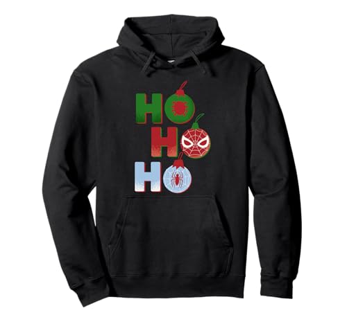 Marvel Spider-Man Christmas Ornaments Ho Ho Ho Holiday Pullover Hoodie von Marvel