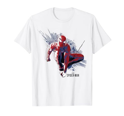 Marvel Spider-Man Game Spider-Man Portrait T-Shirt von Marvel