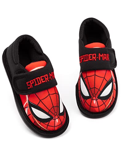 Marvel Spider-Man Hausschuhe Jungen Kinder Superheld Haus Schuhe Müßiggänger 29 von Marvel