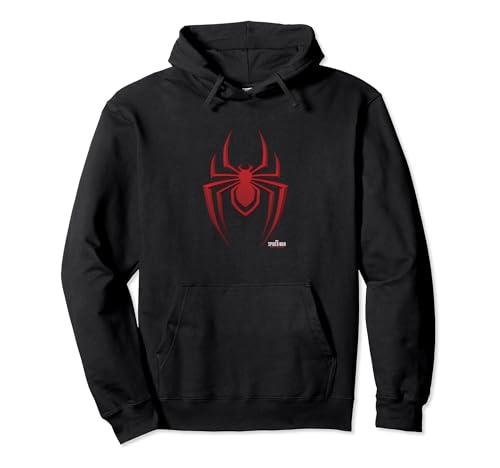 Marvel Spider-Man Miles Morales Logo Pullover Hoodie von Marvel