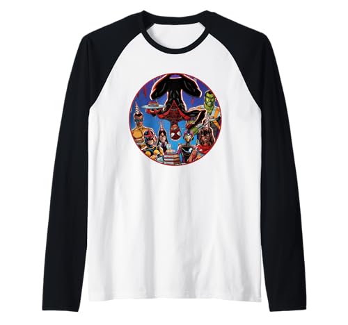 Marvel Spider-Man Miles Morales & Champions Birthday Party Raglan von Marvel