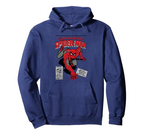 Marvel Spider-Man Retro Comic Pullover Hoodie von Marvel