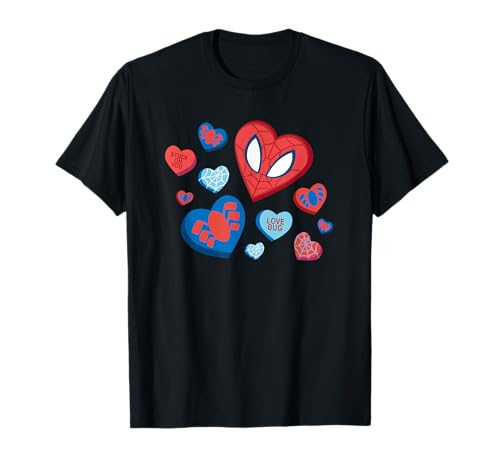 Marvel Spider-Man Spidey Hearts Valentine's Day T-Shirt von Marvel