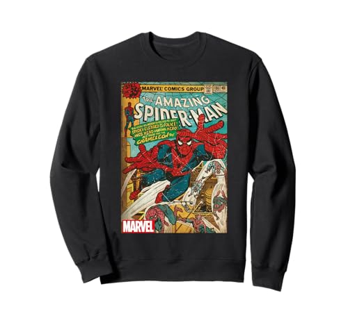 Marvel Spider-Man Vintage Comic Cover Sweatshirt von Marvel