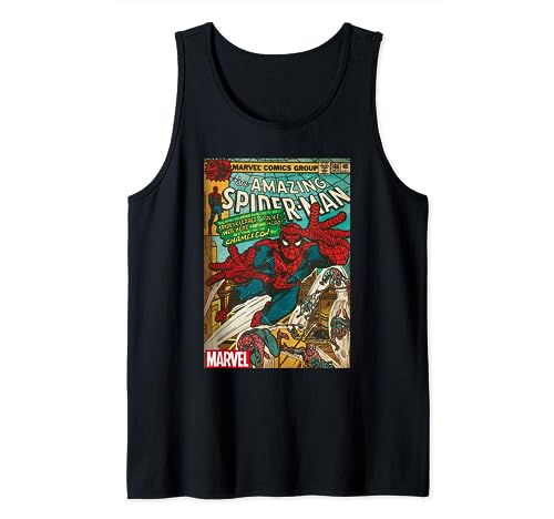 Marvel Spider-Man Vintage Comic Cover Tank Top von Marvel