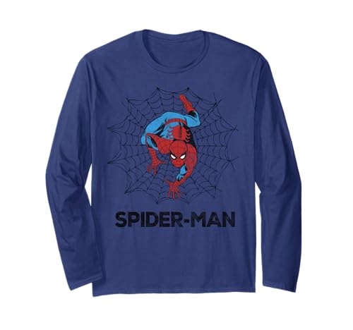 Marvel Spider-Man Web Langarmshirt von Marvel