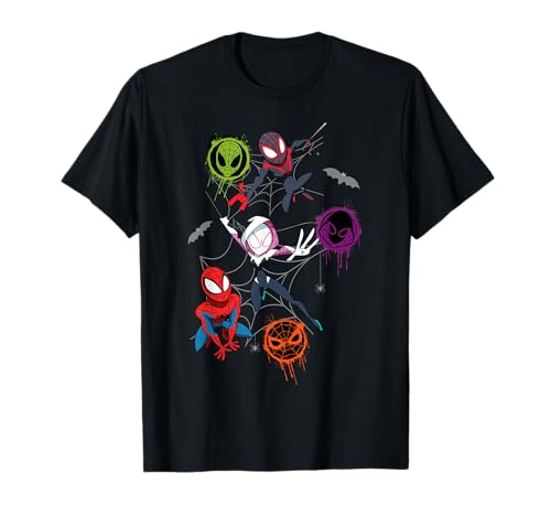 Marvel Spider-Man and Spider-Verse Pals Halloween Adventure T-Shirt von Marvel