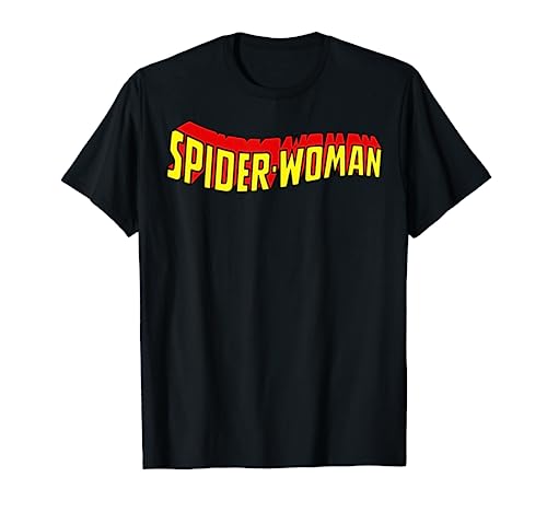 Marvel Spider-Woman Ultimate Retro Logo Graphic T-Shirt von Marvel