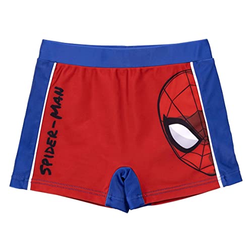 Marvel Spiderman Badeshorts Jungen, Kinder Badeanzug, Klassische Spiderman Badeshorts, Größe 4 Jahre von Marvel