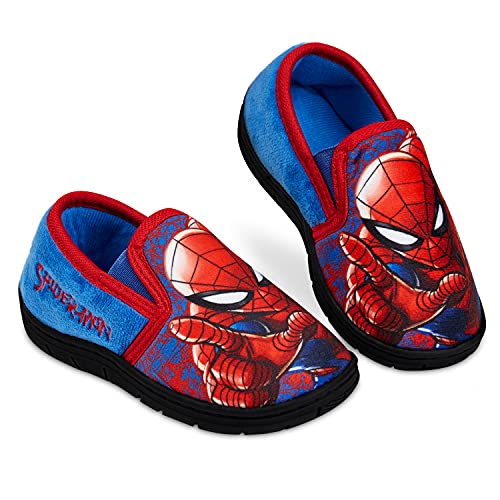 Marvel Spiderman Hausschuhe Kinder Avengers Kinder Hausschuhe (Rot/Blau, numeric_29) von Marvel